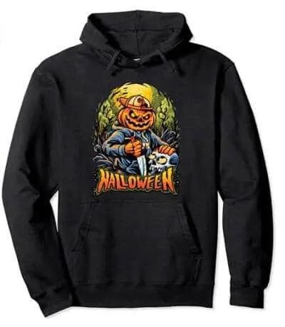 Jack O Lantern Hoodie Mockup