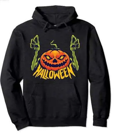 Jack O Lantern Hoodie Mockup