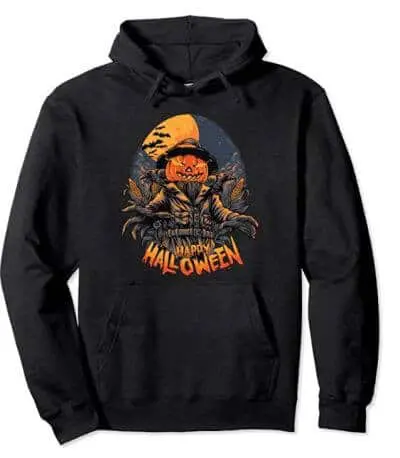 Jack O Lantern Hoodie Mockup