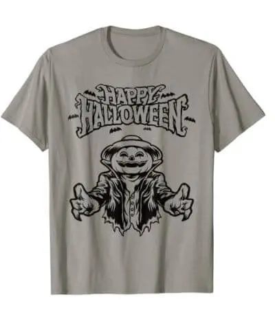 Jack O Lantern Shirt Mockup