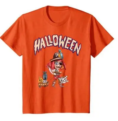 Halloween Kids Shirt Mockup