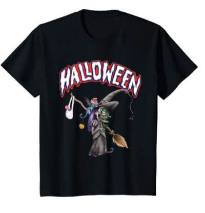 Halloween Kids Shirt Mockup