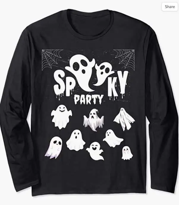 Halloween Long Sleeve T‑Shirt