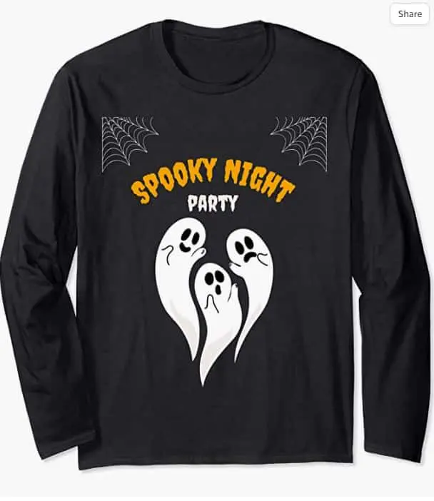 Halloween Long Sleeve T‑Shirt