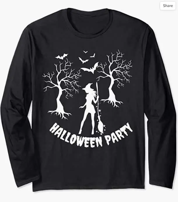 Halloween Long Sleeve T‑Shirt