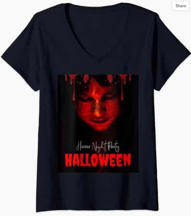 Halloween V-Neck t-Shirts 16